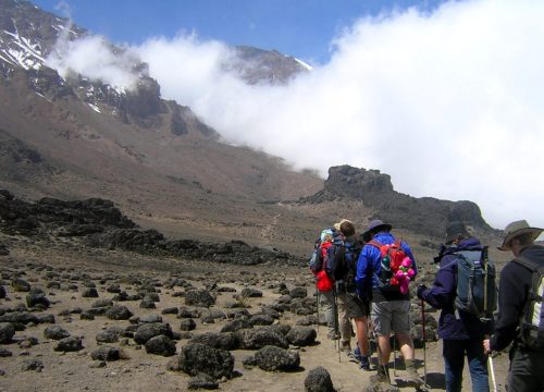 Ascesa del Kilimandjaro per la via Marangu