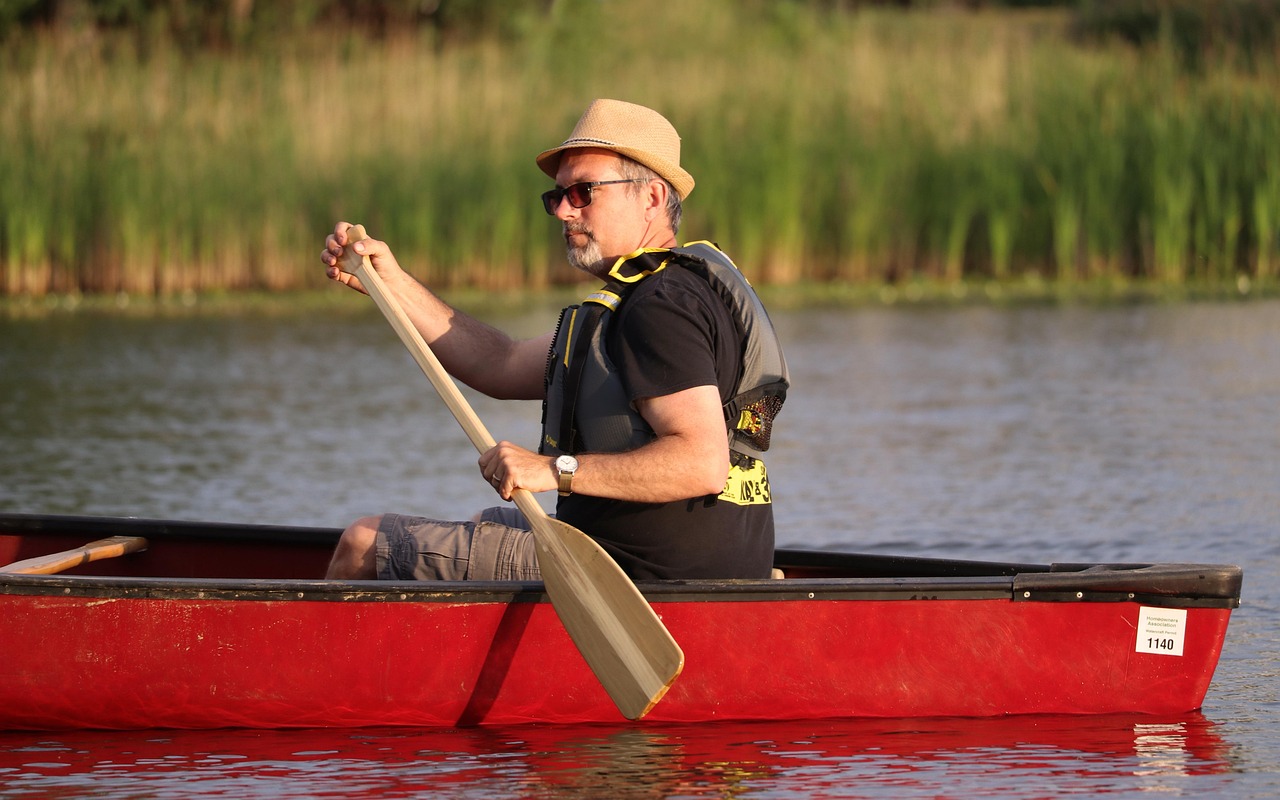 Safari in canoa