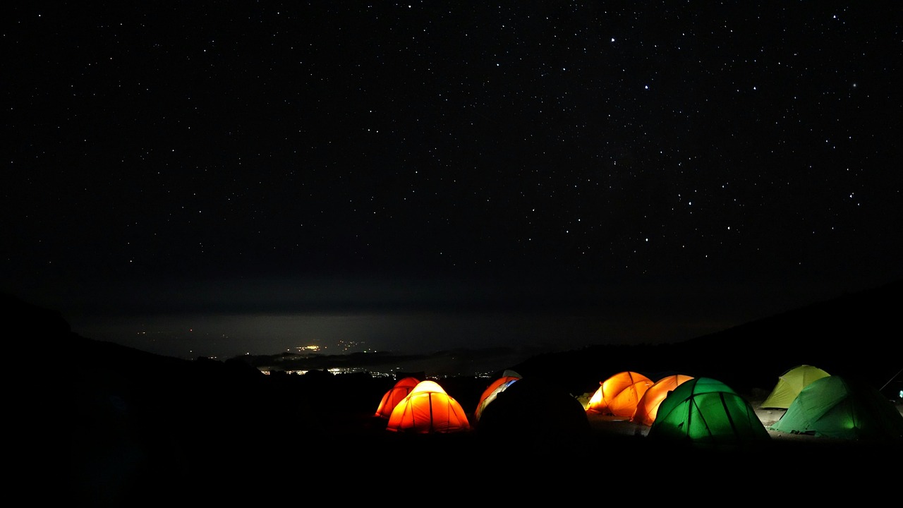 bivouac à Barranco Ascension Kilimandjaro
