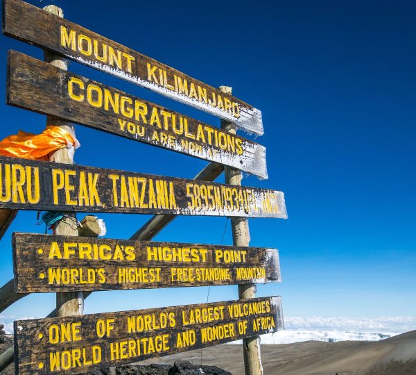 Uhuru vetta Kilimandjaro